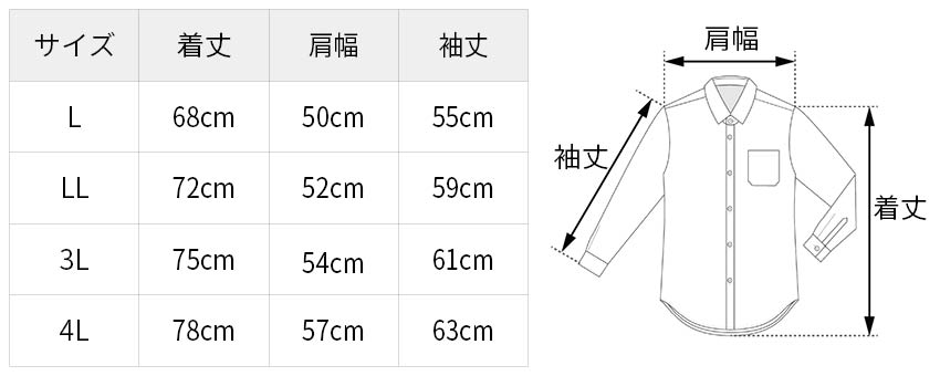 サイズ表