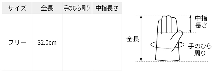 サイズ表